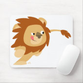Tapis De Souris Galoping Cartoon Lion mousepad (Avec souris)