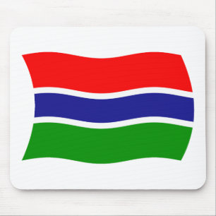 Tapis De Souris Gambia Flag Mousepad