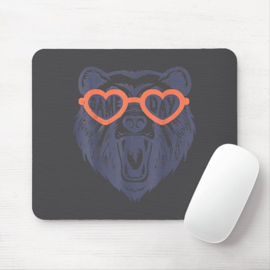 Tapis De Souris Game Day Bear  (Avec souris)