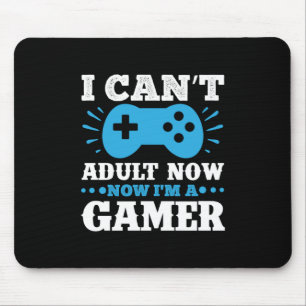 Tapis De Souris Gamer Cadeau Maintenant Je Suis Un Gamer