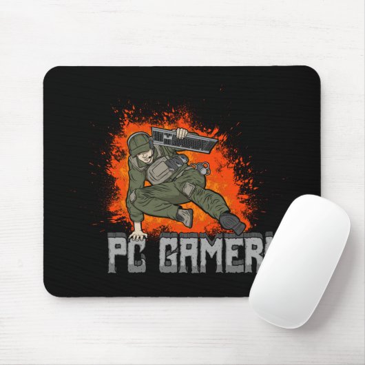 Tapis De Souris Gamer de PC ! (Avec souris)