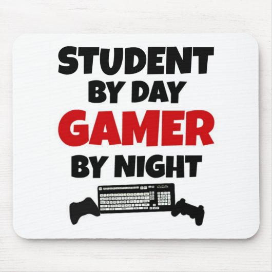 Tapis De Souris Gamer étudiant (Devant)