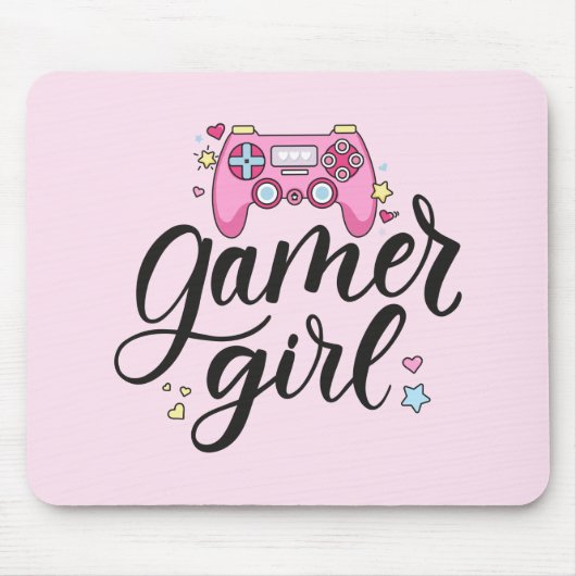 Tapis De Souris Gamer fille (Devant)