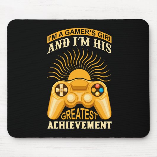 Tapis De Souris Gamer girl (Devant)