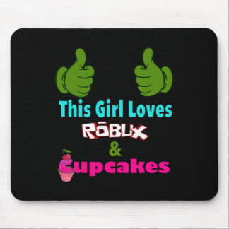Tapis De Souris Gamer Girl Design Saying This Girl Loves Robux And
