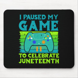Tapis De Souris Gamer I Pause Mon Jeu Pour Célébrer JunetDix Gam