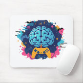 Tapis de souris Gaming Brain (Avec souris)