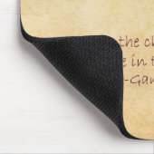 Tapis De Souris Gandhi Mousepad (Coin)