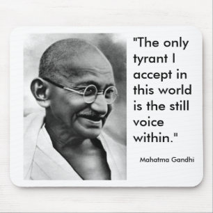 Tapis De Souris Gandhi souriant