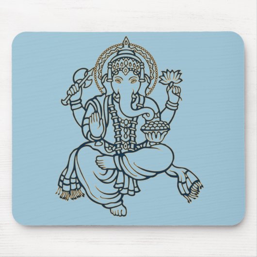 Tapis De Souris "Ganesh " (Devant)