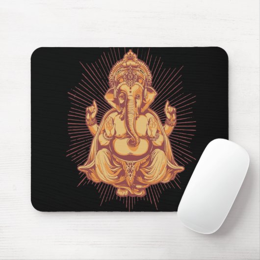 Tapis De Souris Ganesha (Avec souris)