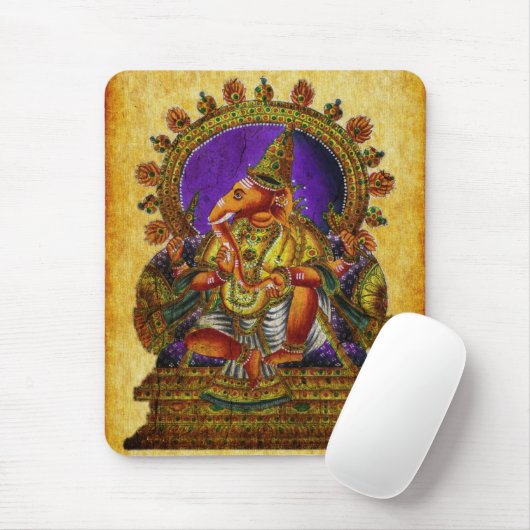 Tapis De Souris Ganesha Deva antique (Avec souris)
