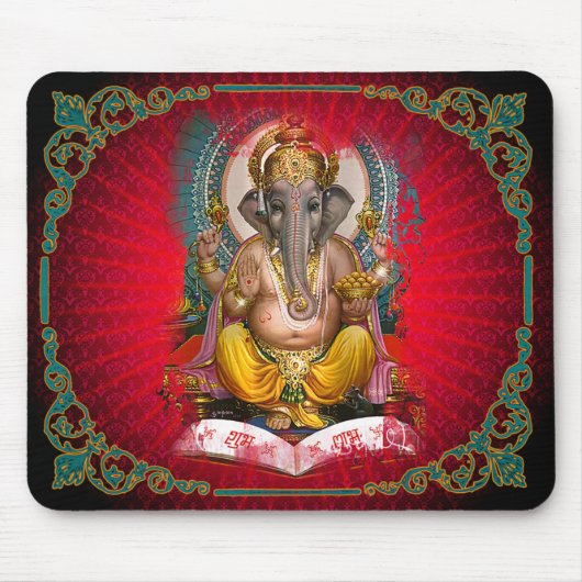Tapis De Souris GANESHA - Mousepad (Devant)