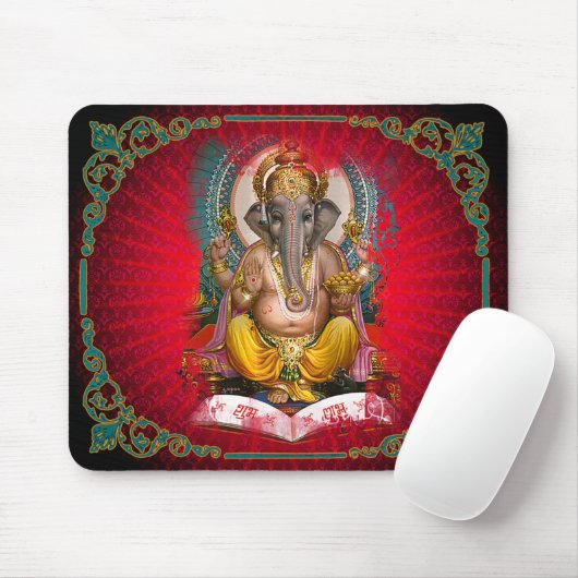 Tapis De Souris GANESHA - Mousepad (Avec souris)