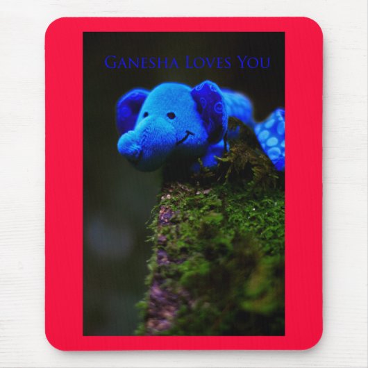 Tapis De Souris Ganesha Vous Aime (Devant)