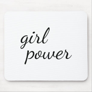 Tapis De Souris Gang de Filles Style Moderne Féministe Puissance F