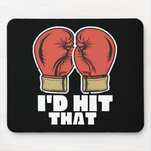 Tapis De Souris Gants de boxe (Devant)