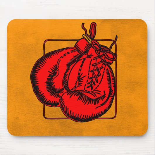 Tapis De Souris Gants de boxe (Devant)