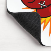 Tapis De Souris Gants de boxe de bande dessinée (Coin)