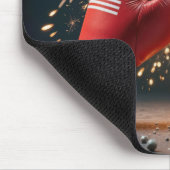 Tapis De Souris Gants de boxe rouge pour USA 250e anniversaire (Coin)