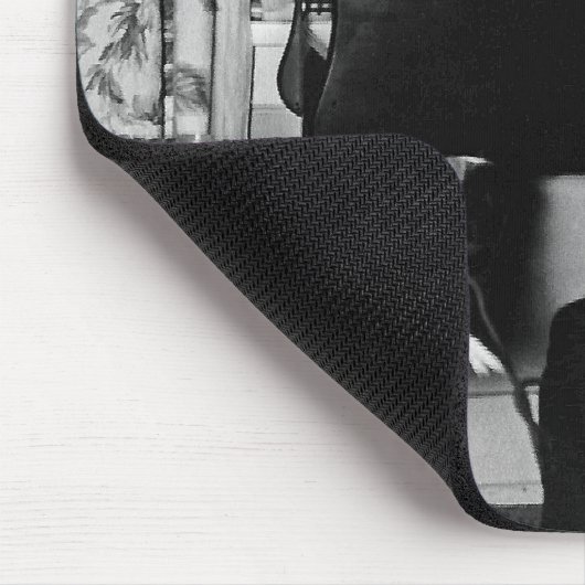 Tapis De Souris Garçon Avec Radio Rétro Crystal Set (Coin)