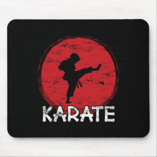 Tapis De Souris Garçon combattant Karaté - Japon - Enfant fait un