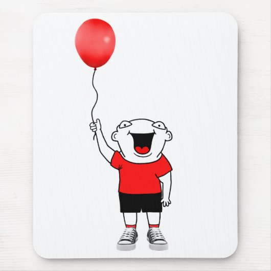 Tapis De Souris Garçon de ballon (Devant)
