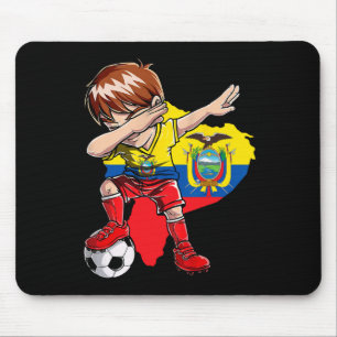 Tapis De Souris Garçon de maillot de Colombie de football Dabbing
