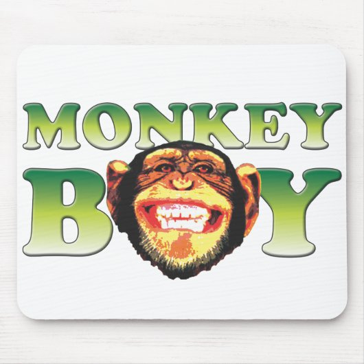 Tapis De Souris Garçon de singe (Devant)