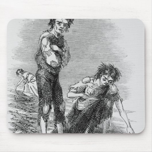 Tapis De Souris Garçon et fille chez Cahera (Devant)