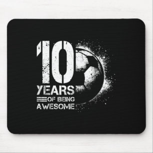 Tapis De Souris Garçon Fille Footballeur 10 Ans pour les 10 Ans