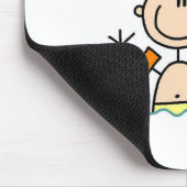 Tapis De Souris Garçon je nage Mousepad (Coin)