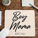 Tapis De Souris Garçon Mama Custom Est. Année Mini maman maman mam<br><div class="desc">C'est un Dîner Personnalisé Boy Mama Femme Souris Pad! Fête des mères maman maman maman maman maman maman maman maman maman maman maman cadeaux</div>