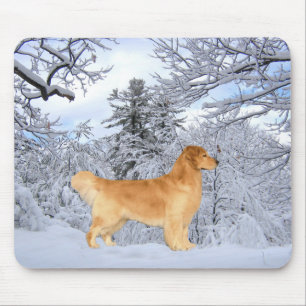 Tapis De Souris Garçon Mousepad de Danny de golden retriever