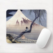 Tapis De Souris Garçon sur le mont Fuji, Hokusai (Avec souris)