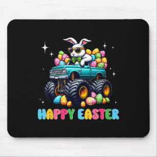 Tapis De Souris Garçons amusants Joyeux Camion Monstre de Pâques O