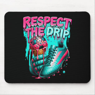 Tapis De Souris Garçons de Drip de foot Drip de glace Jeunesse Res