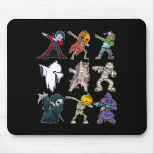 Tapis De Souris Garçons Halloween Citrouille Skeleton Enfants Citr