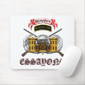 Tapis De Souris Garde forestière de soldat du génie (Avec souris)