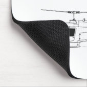 Tapis De Souris Garde forestière/TH de jet de Bell (Coin)