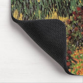 Tapis De Souris Garden Behind a House par Vincent van Gogh (Coin)