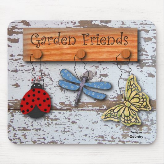 Tapis De Souris Garden Friends Mousepad (Devant)