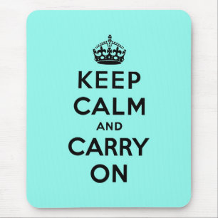 Tapis De Souris gardez le calme et continuez l'original