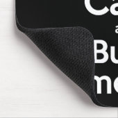 Tapis De Souris Gardez le calme et établissez quelque chose - (Coin)