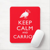 Tapis De Souris Gardez le calme et la charogne (Avec souris)