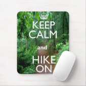 Tapis De Souris Gardez le calme et la marche (Avec souris)