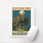 Tapis De Souris Gardez-Le Libre (Avec souris)