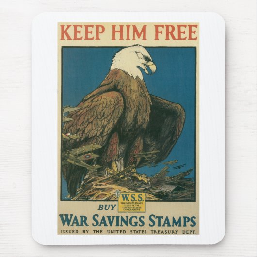 Tapis De Souris Gardez-Le Libre (Devant)