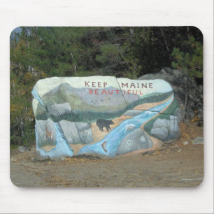 Tapis De Souris Gardez le Maine beau Mousepad