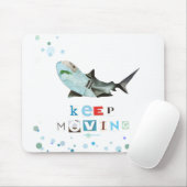 Tapis De Souris Gardez le requin mobile Mousepad (Avec souris)